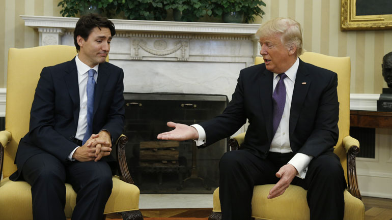 Τριντό: Θα ζητήσουμε από τον Τραμπ να αναλάβει ηγετικό ρόλο στην αντιμετώπιση της κλιματικής αλλαγής