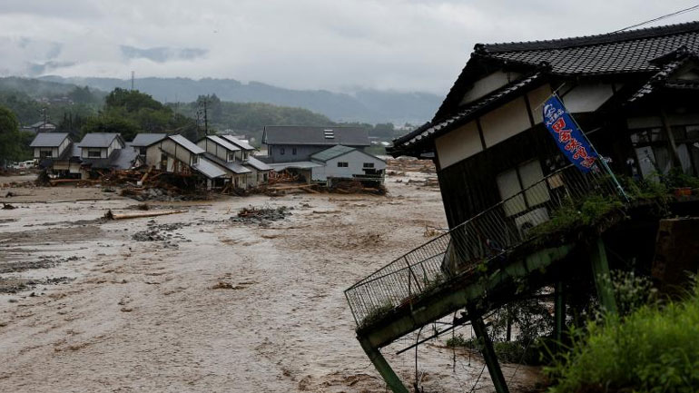 Ιαπωνία: Τουλάχιστον 15 νεκροί από πλημμύρες στο νησί Κιούσου
