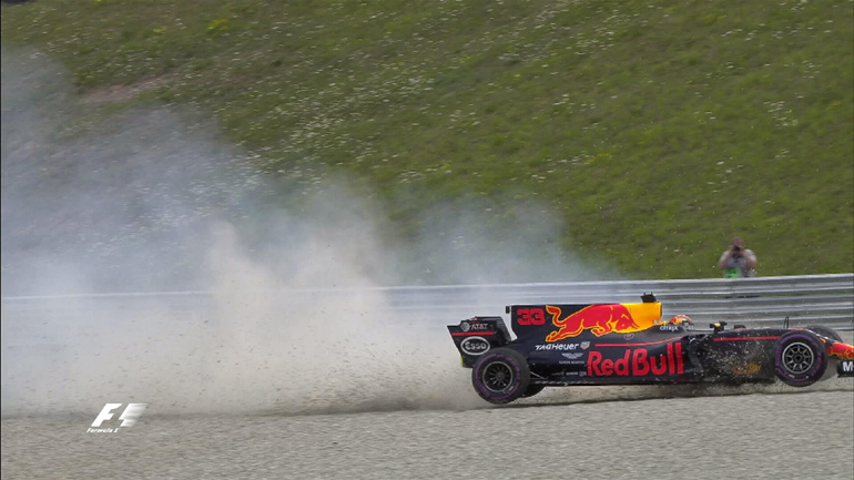 Ο Verstappen είχε σε ακόμα έναν αγώνα την άτυχη στιγμή του...