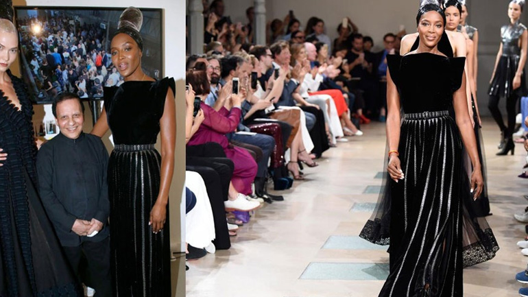 H Naomi Campbell επέστρεψε στην πασαρέλα για χάρη του Azzedine Alaïa