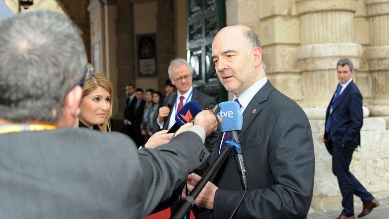 Μοσκοβισί: Δεν θα μιλήσουμε για την Ελλάδα στο Eurogroup και αυτό είναι καλό νέο