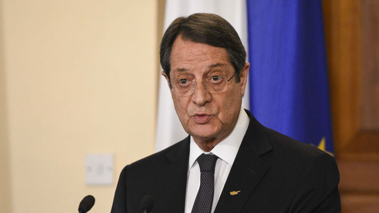 Αναστασιάδης: Για το «αδιέξοδο» των διαπραγματεύσεων ευθύνεται απόλυτα η τουρκική πλευρά