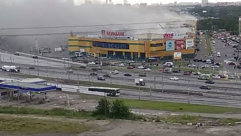 Πυρκαγιά σε εμπορικό κέντρο της Ρωσίας – Τουλάχιστον 14 τραυματίες