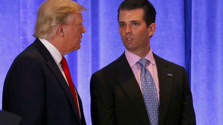 Η μυστική συνάντηση του γιου του Τραμπ με ρωσίδα δικηγόρο πριν από τις προεδρικές εκλογές