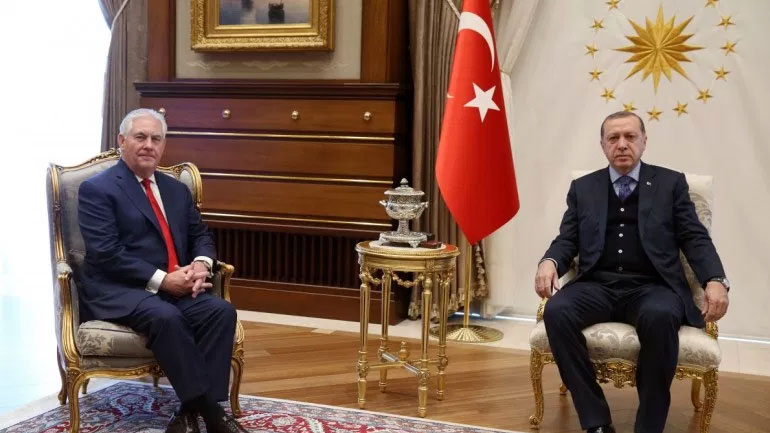 Τουρκία: Συνάντηση Τίλερσον – Ερντογάν
