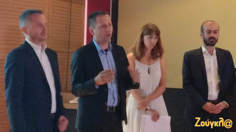 Από αριστερά: Ρόμπυ Μπουρλάς (CEO Westnet), Aleks Stojanovic (Γενικός Διευθυντής ASUS West Balkans & Greece), Αλέξανδρος Λιάνης (Εμπορικός Διευθυντής προϊόντων Mobility - Westnet)