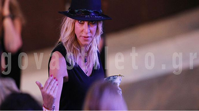 Η ροκ εμφάνιση της Άννας Βίσση στο Ηρώδειο