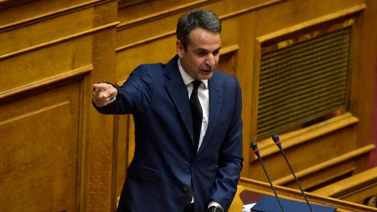 Θέμα δεδηλωμένης για τον Πάνο Καμμένο εξαιτίας της ονομασίας των Σκοπίων έθεσε ο Μητσοτάκης