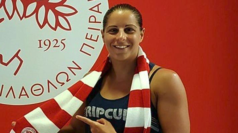 Πόλο: Ανανέωσε με τον Ολυμπιακό η Μανωλιουδάκη