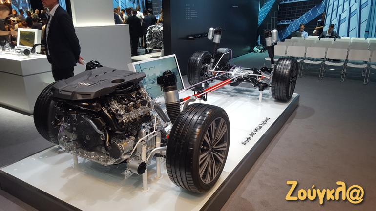 Ακτινογραφία του υβριδικού Audi A8