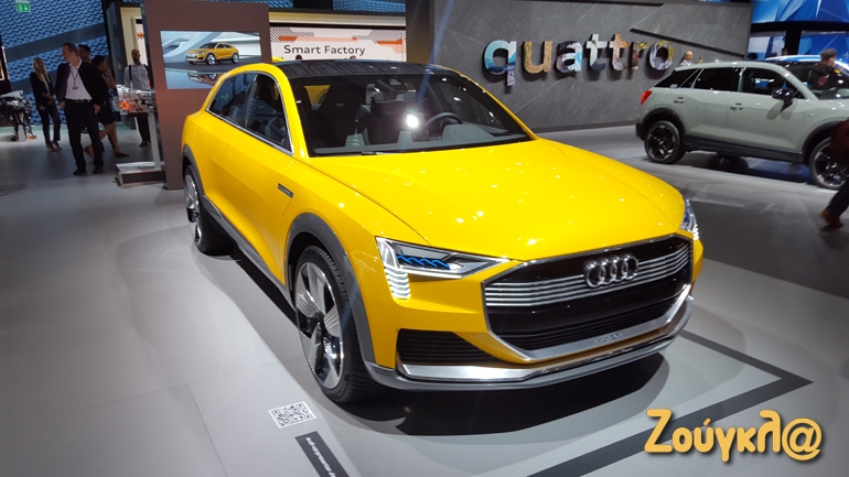 To πρωτότυπο Audi h-tron