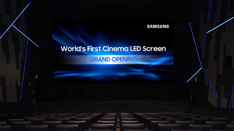 Η Samsung παρουσιάζει την πρώτη παγκοσμίως Cinema LED οθόνη