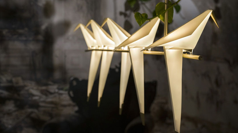 Η τέχνη του οριγκάμι τώρα σε φωτιστικά!