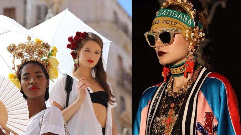 Το extravagant Alta Moda fashion show των Dolce & Gabbana στο Παλέρμο!