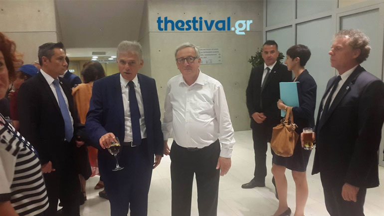 Θεσσαλονίκη: Για ποτό Τσίπρας και Γιούνκερ μετά την τελετή αναγόρευσης