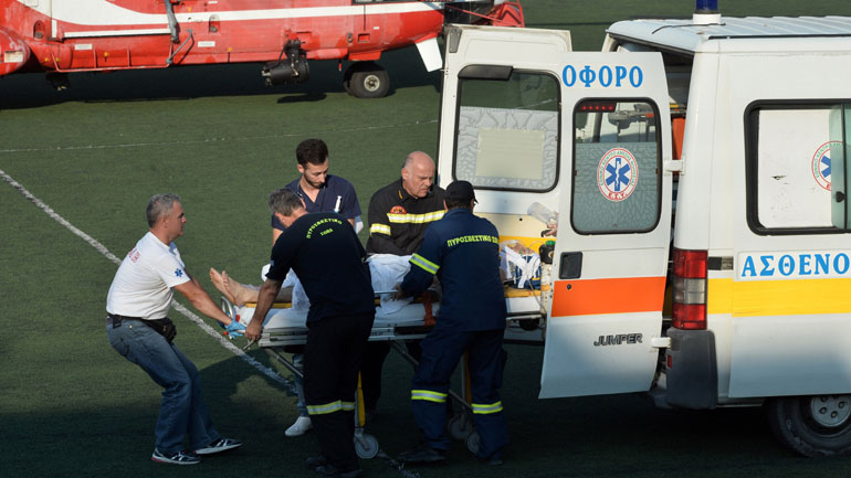 Κρίσιμη η κατάσταση της υγείας του πυροσβέστη που τραυματίστηκε στο Ζευγολατιό