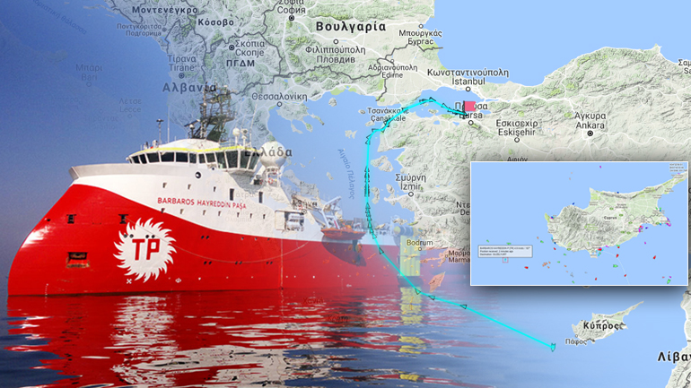 Η αλλόκοτη ρότα του “Barbaros”