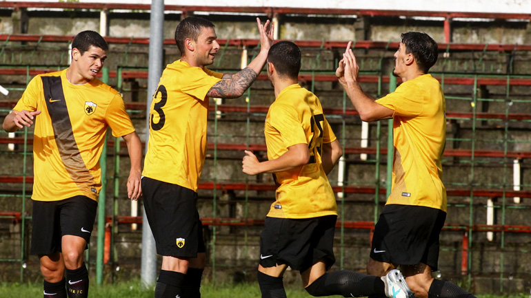 Φιλική νίκη για την ΑΕΚ, 2-0 τη Μπνέι Σαχνίν