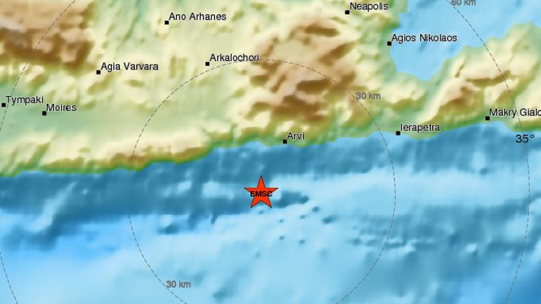 Κρήτη: Στον χορό των Ρίχτερ το ανατολικό τμήμα του νησιού