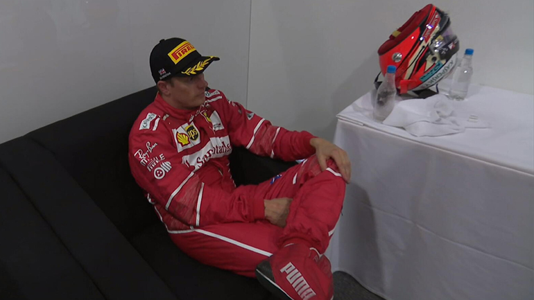 Μαύρη… μαυρίλα πλάκωσε τον Kimi Raikkonen