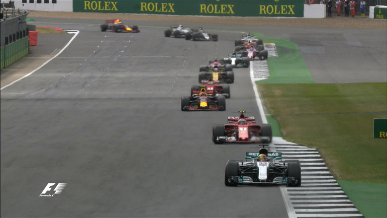 O Hamilton ξεκίνησε πρώτος και ολοκλήρωσε τον αγώνα στην ίδια θέση... Και όπως αποδείχτηκε πολύ εύκολα