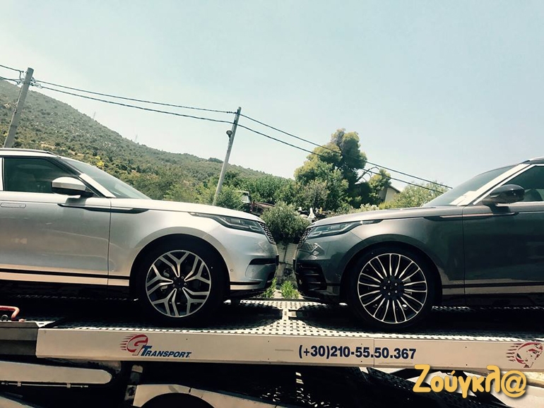 Συνολικά τρία Range Rover Velar ήρθαν στην Ελλάδα. Για... αρχή! 