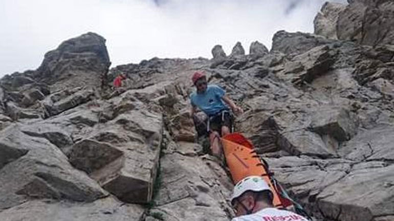 Νέα επιχείρηση για τον απεγκλωβισμό ορειβάτη στον Όλυμπο