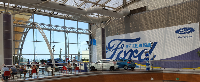 Εντυπωσιακή η παρουσία της Ford στο The Mall Athens