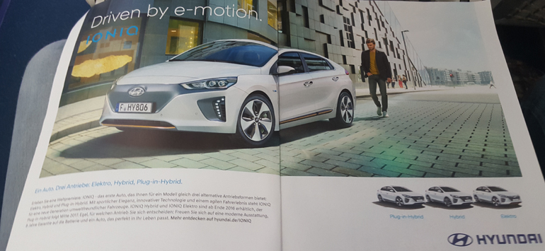 To Ηyundai ioniq αναμένεται και στην ελληνική αγορά