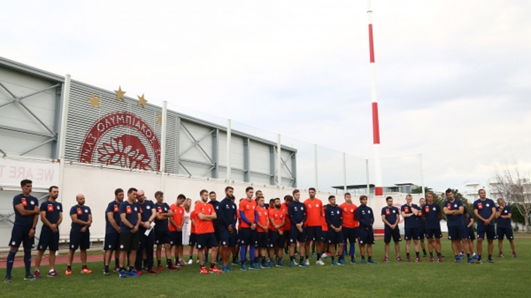 Ολυμπιακός: Τελέστηκε ο αγιασμός στου Ρέντη