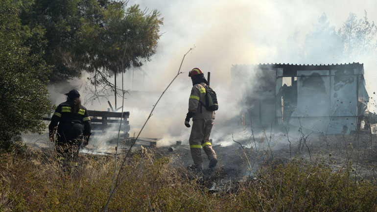 Κατέληξε ο πυροσβέστης που είχε τραυματιστεί στην πυρκαγιά του Ζευγολατιού Κορινθίας