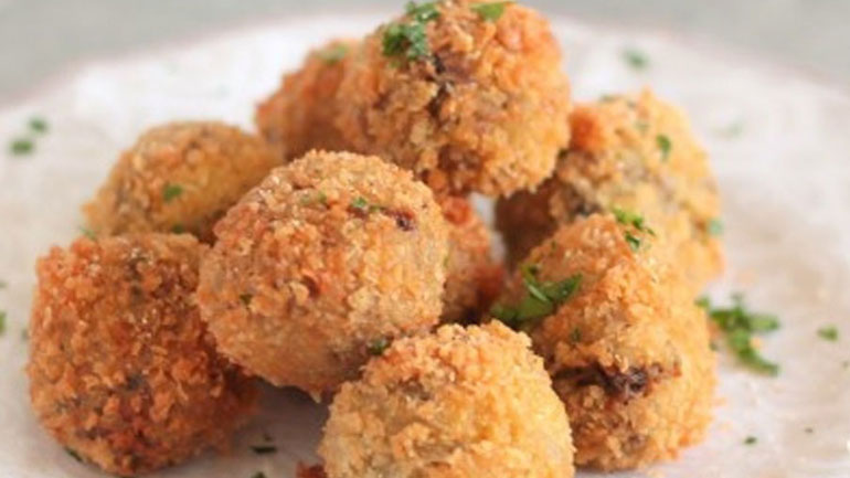 Μια εύκολη συνταγή για πεντανόστιμες κροκέτες με μανιτάρια