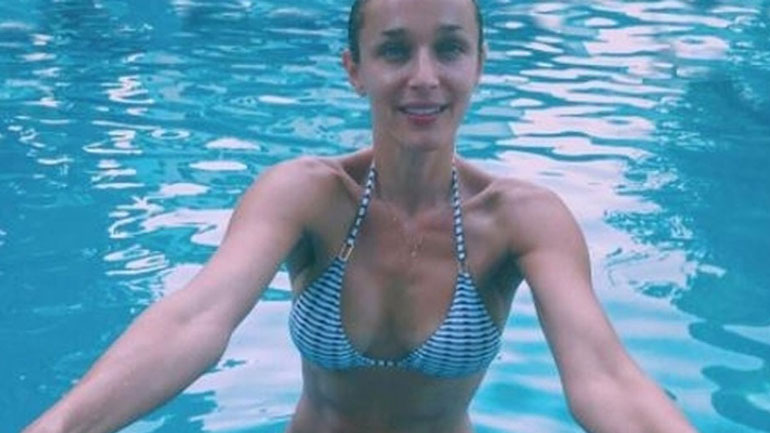 Κάτια Ζυγούλη: Δείτε την να λιώνει στη γυμναστική!