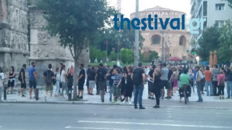 Πορεία για την αποφυλάκιση της Ηριάννας και του Περικλή και στη Θεσσαλονίκη