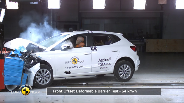 Σάρωσε στις δοκιμές πρόσκρουσης το νέο SEAT Ibiza Σάρωσε στις δοκιμές πρόσκρουσης το νέο SEAT Ibiza