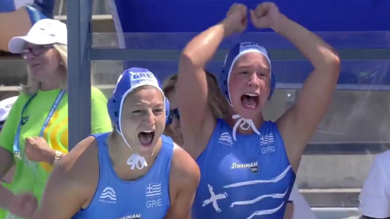 Πόλο: Θρίαμβος και πρόκριση για την Εθνική Γυναικών