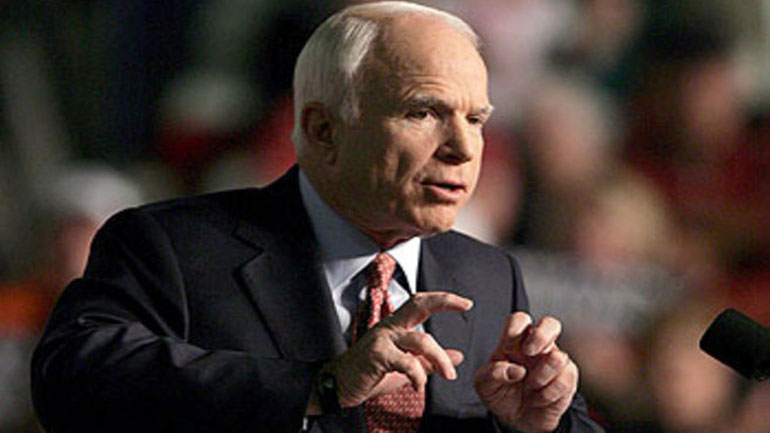 Ο γερουσιαστής των Ρεπουμπλικανών Τζον Μακέιν διαγνώστηκε με όγκο στον εγκέφαλο