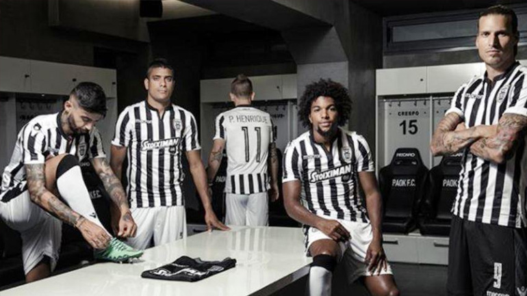 Παρουσίασε τις νέες του φανέλες ο ΠΑΟΚ