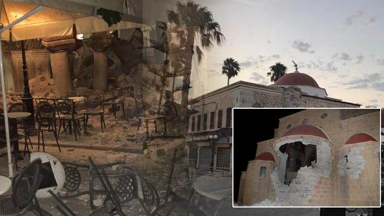 Καταστροφικός σεισμός στην Κω με δύο νεκρούς Καταστροφικός σεισμός στην Κω με δύο νεκρούς