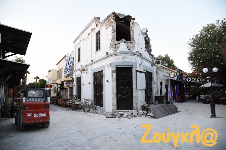 Τα πιο παλιά κτήρια υπέστησαν καταστροφές