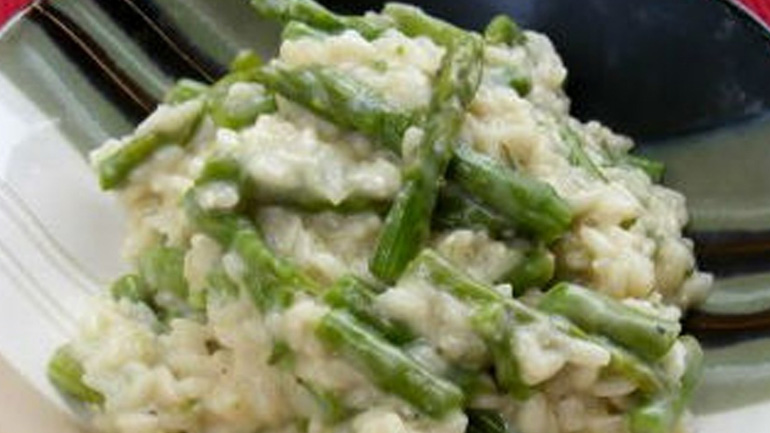 Ριζότο με σπαράγγια