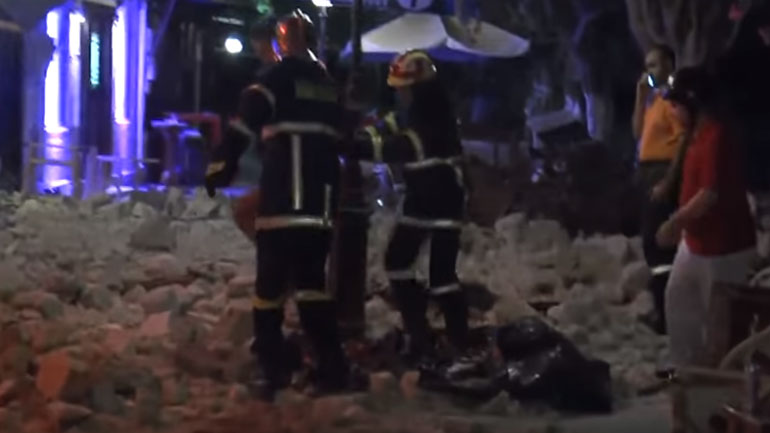 Βίντεο-ντοκουμέντο από τα πρώτα λεπτά μετά τον φονικό σεισμό