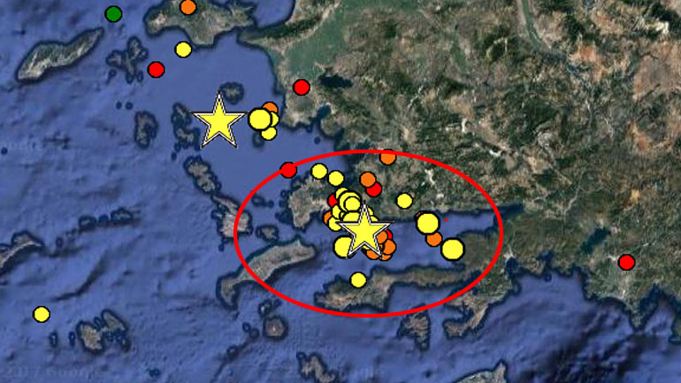 Σε εξέλιξη η σεισμική ακολουθία έπειτα από τον ισχυρό σεισμό των 6,4R στην Κω