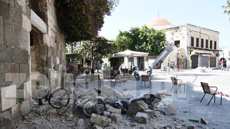 «Ομαλοποιείται» η κατάσταση στην Κω μετά τη σεισμική δόνηση