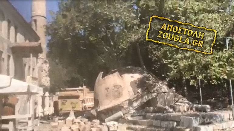 Κως: Εκτεταμένες φθορές στο τζαμί