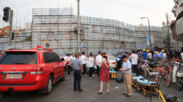 Κίνα: Πέντε νεκροί από κατάρρευση κτηρίου στη Σαγκάη