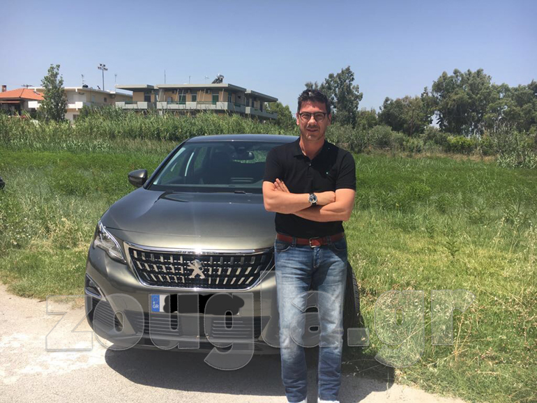 Ο Φώτης Κατσικάρης με... Peugeot 3008