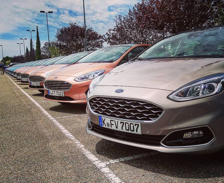H πανευρωπαική παρουσίαση του Ford Fiesta πραγματοποιήθηκε στην Ισπανία