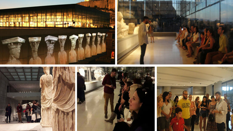 Βραδινή ξενάγηση στο Nέο Μουσείο της Ακρόπολης