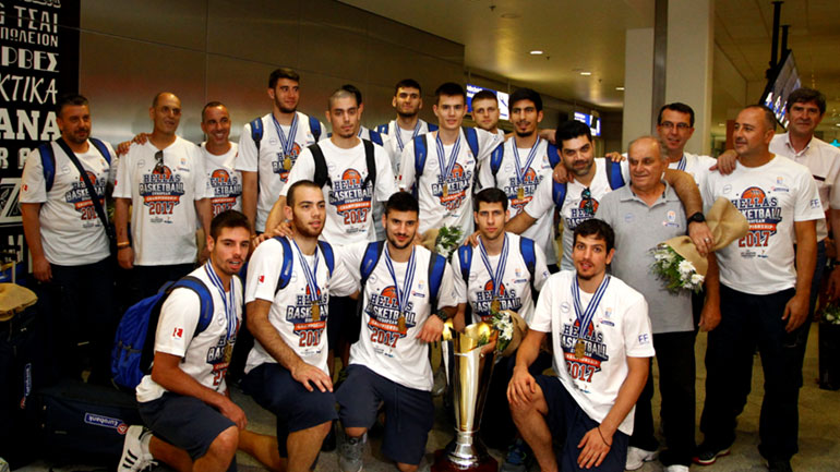 Μπάσκετ: Στο Μέγαρο Μαξίμου την Τρίτη τα «χρυσά» παιδιά της Εθνικής Νέων Ανδρών